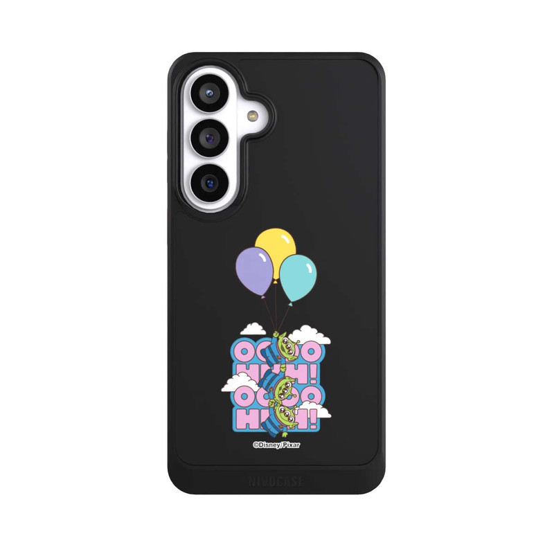 Galaxy S26+ NIVOcore Toy Story Aliens Balloons OOOOHHH Transparent