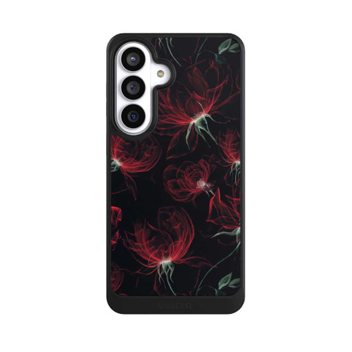 Samsung Galaxy S26+ NIVOcore Tapete mit roten Blumen