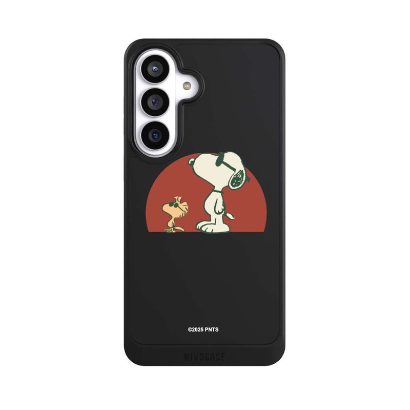 Galaxy S26+ NIVOcore Snoopy Woodstock Far Out transparent