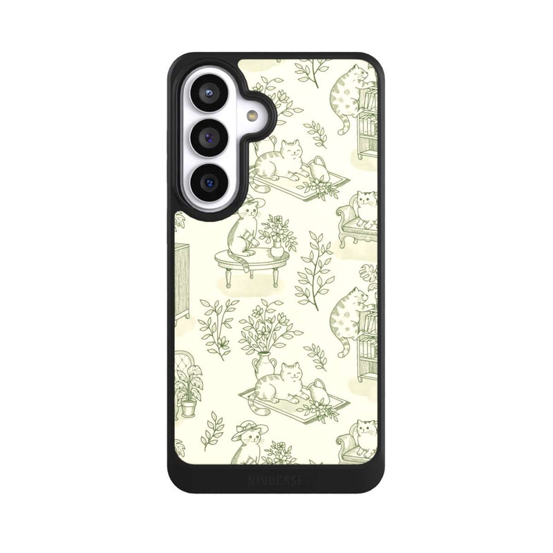 Galaxy S26+ NIVOcore Chonky Cats Toile de Jouy