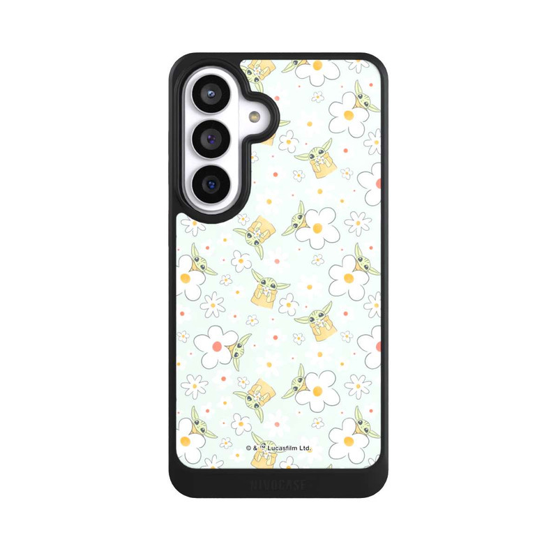 Galaxy S26+ NIVOcore Baby Yoda Flower Pattern