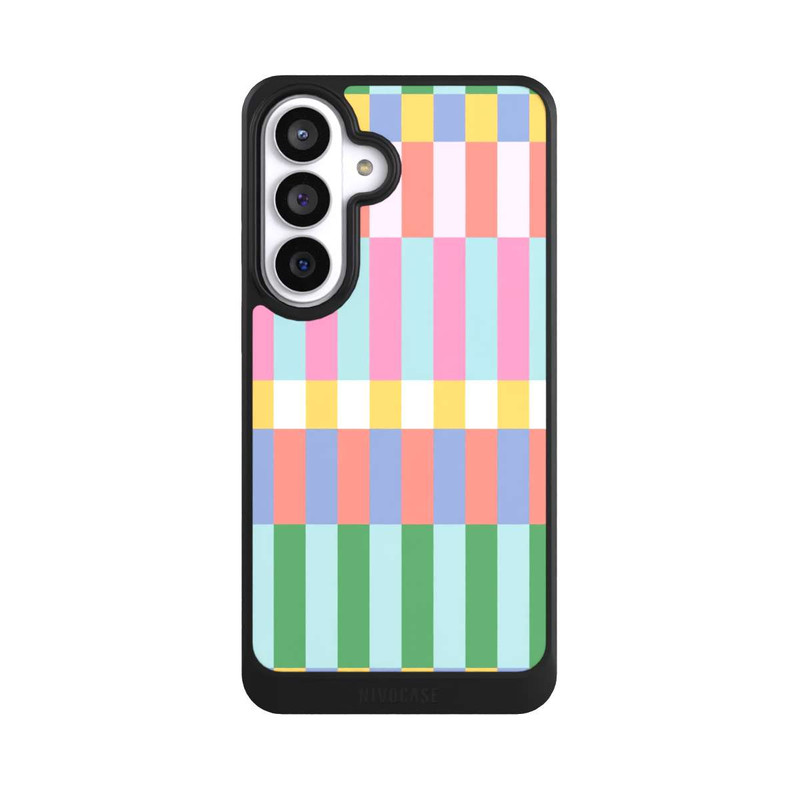 Galaxy S26+ NIVOcore Checked Theme Pastel