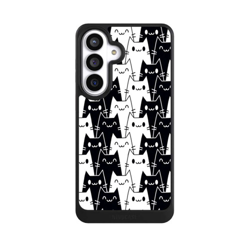 Samsung Galaxy S26+ NIVOcore Cat Wallpaper Black White