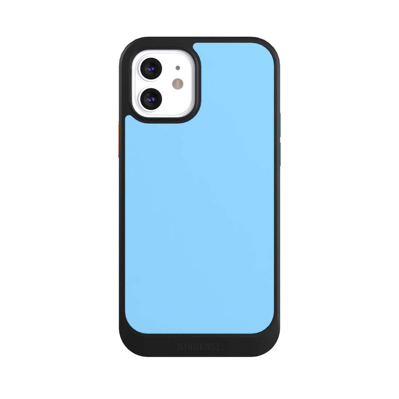 iPhone 12 NIVOcore Bleu Glacier