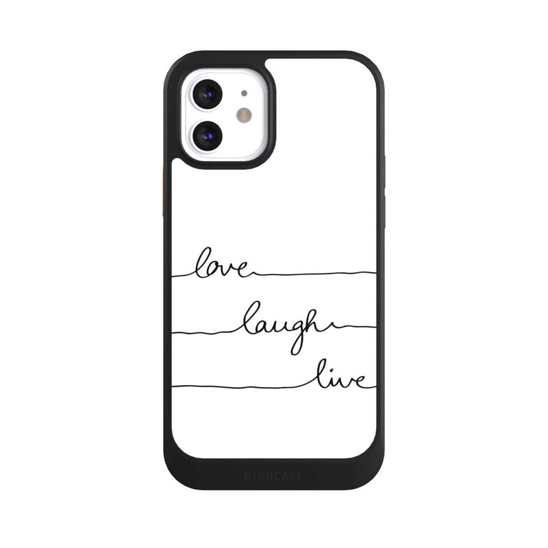 iPhone 12 NIVOcore Love Laugh Live