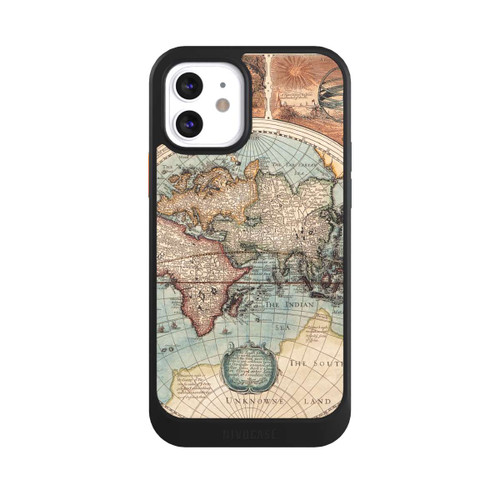Apple iPhone 12 NIVOcore Vintage Weltkarte