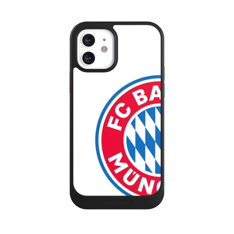 iPhone 12 NIVOcore Big FCB Logo white