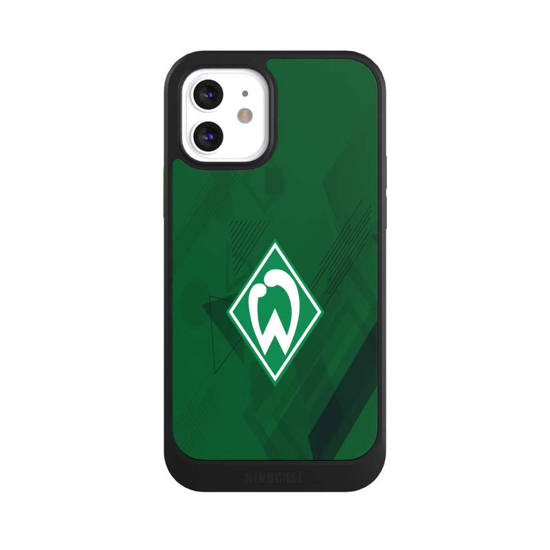 iPhone 12 NIVOcore Grüne Grafikelemente - Werder Bremen