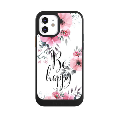 Apple iPhone 12 NIVOcore Be Happy Blumen