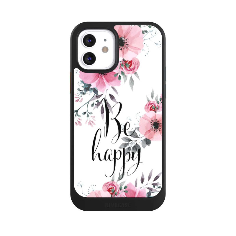 iPhone 12 NIVOcore Be Happy Fleurs