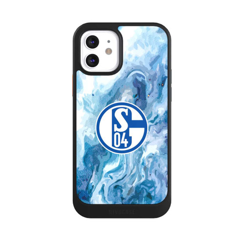 Apple iPhone 12 NIVOcore Schalke 04 Flüssig Blau
