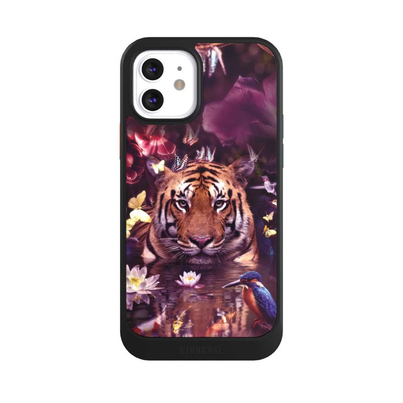 iPhone 12 NIVOcore Tiger flower frame