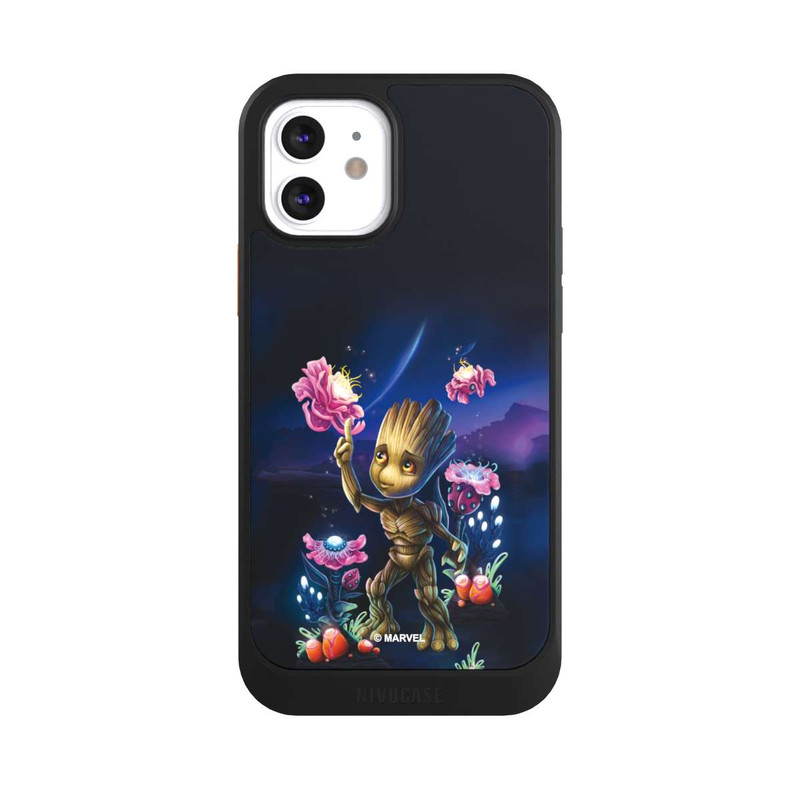 iPhone 12 NIVOcore Baby Groot Flowers