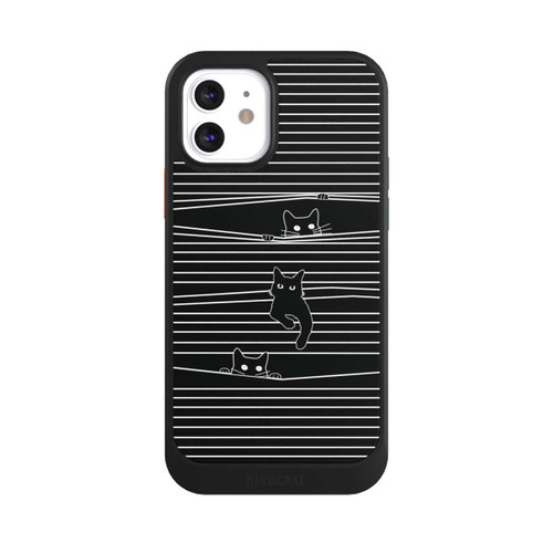 Apple iPhone 12 NIVOcore Cats Peeping