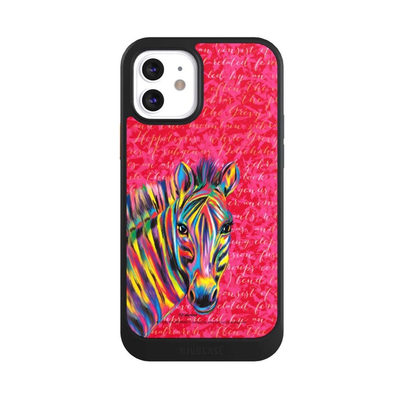 iPhone 12 NIVOcore Zebra bunt