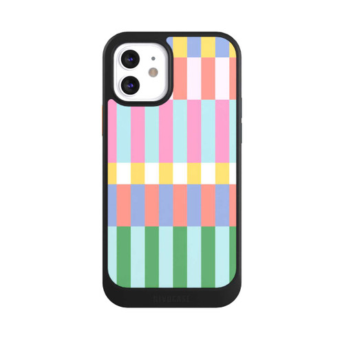 Apple iPhone 12 NIVOcore Checked Theme Pastel