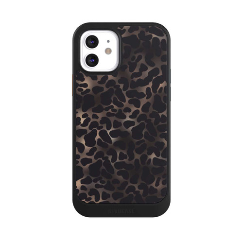 Apple iPhone 12 NIVOcore Leo-Muster dunkel
