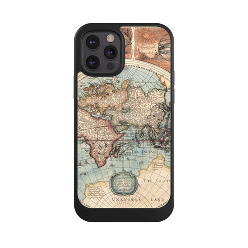 Apple iPhone 12 Pro NIVOcore Vintage Weltkarte