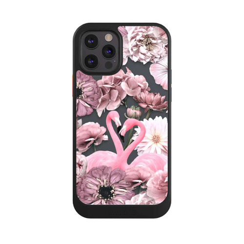 Apple iPhone 12 Pro NIVOcore Flamingos in Flower Pattern