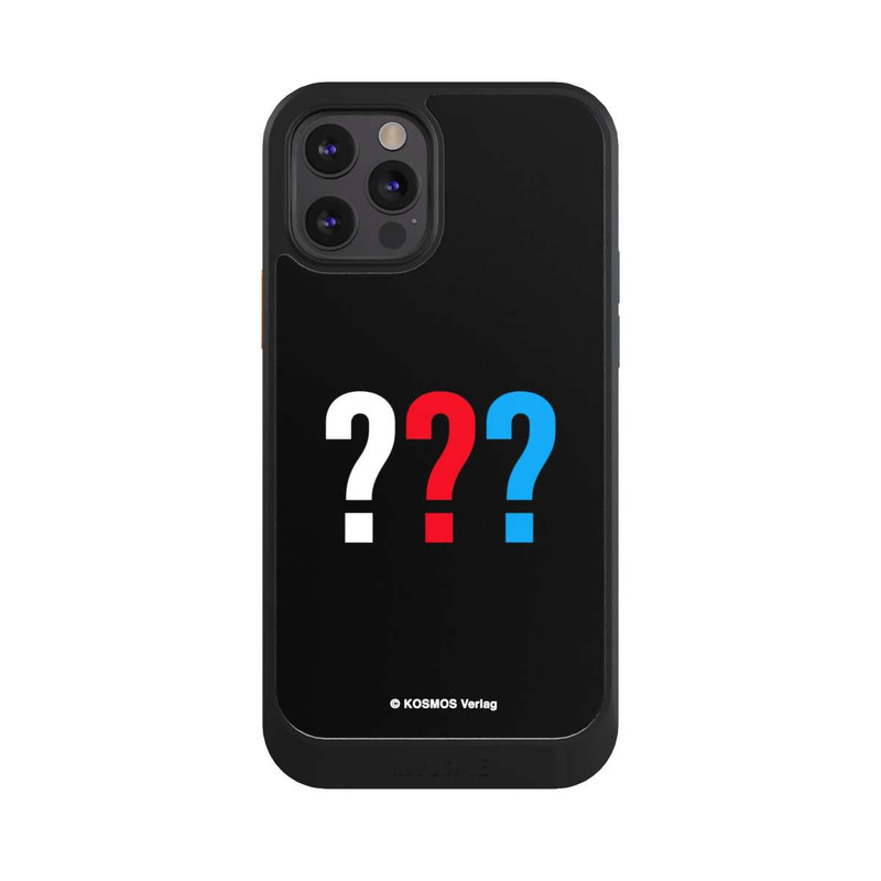 iPhone 12 Pro NIVOcore Drei Fragezeichen Logo