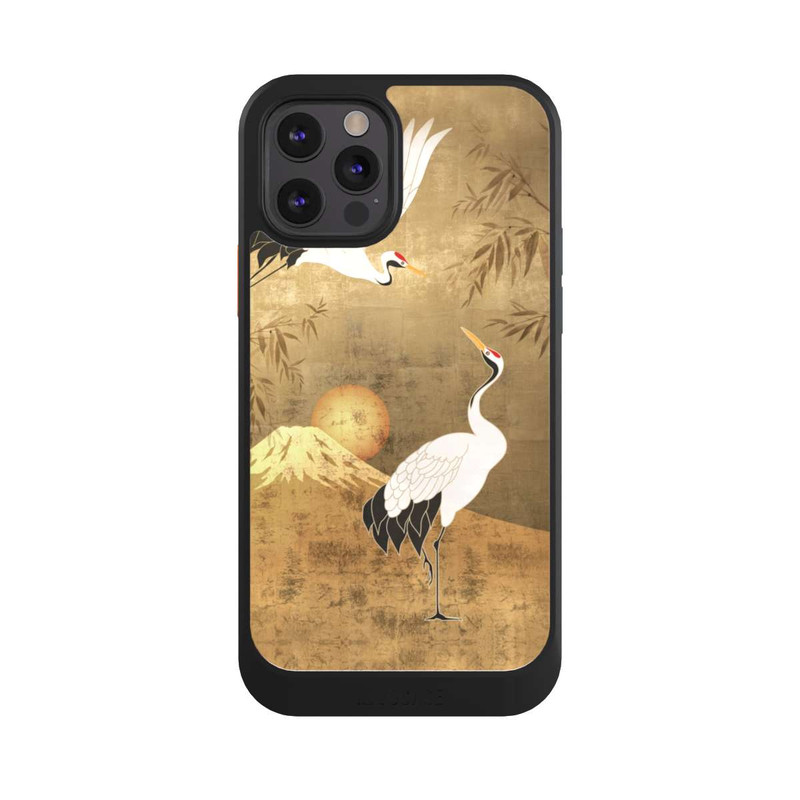 iPhone 12 Pro NIVOcore Cranes Gold Japan 1