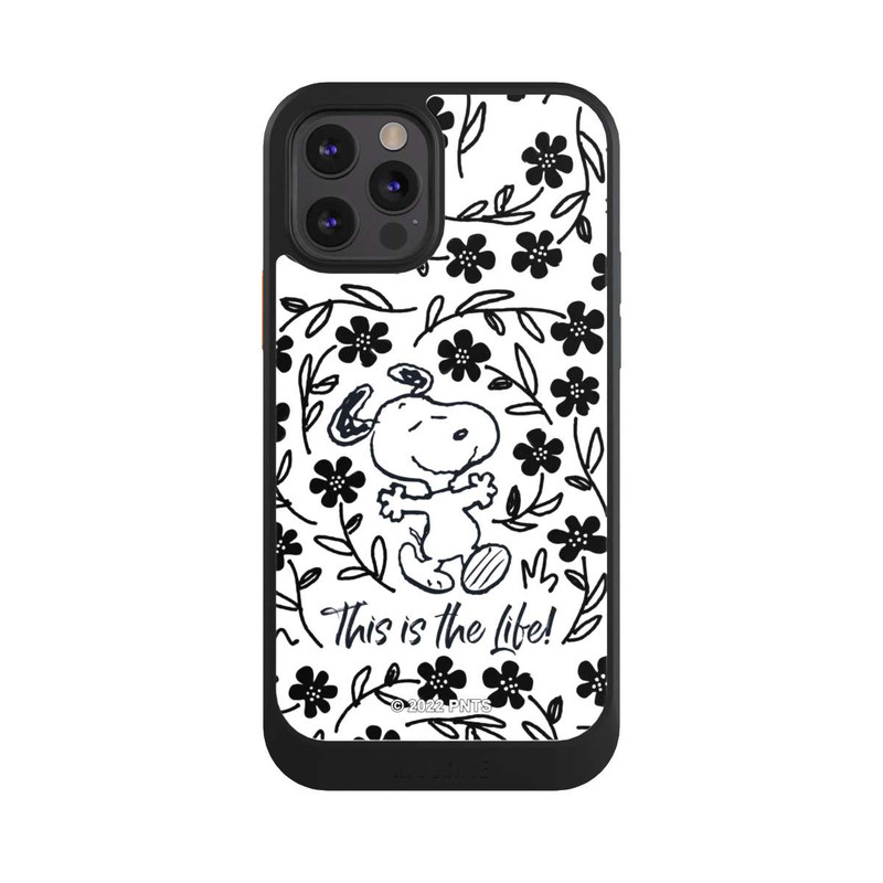 iPhone 12 Pro NIVOcore Snoopy Black and White This Is The Life