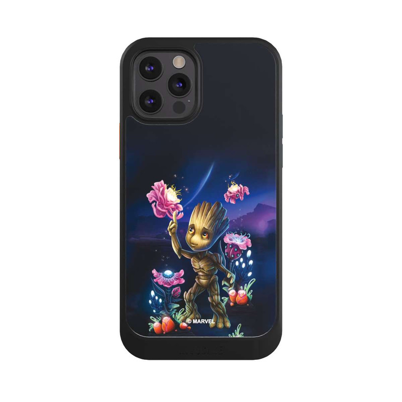 iPhone 12 Pro NIVOcore Baby Groot Flowers