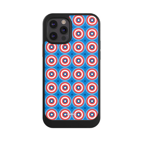 Apple iPhone 12 Pro NIVOcore Captain American Shield Pattern