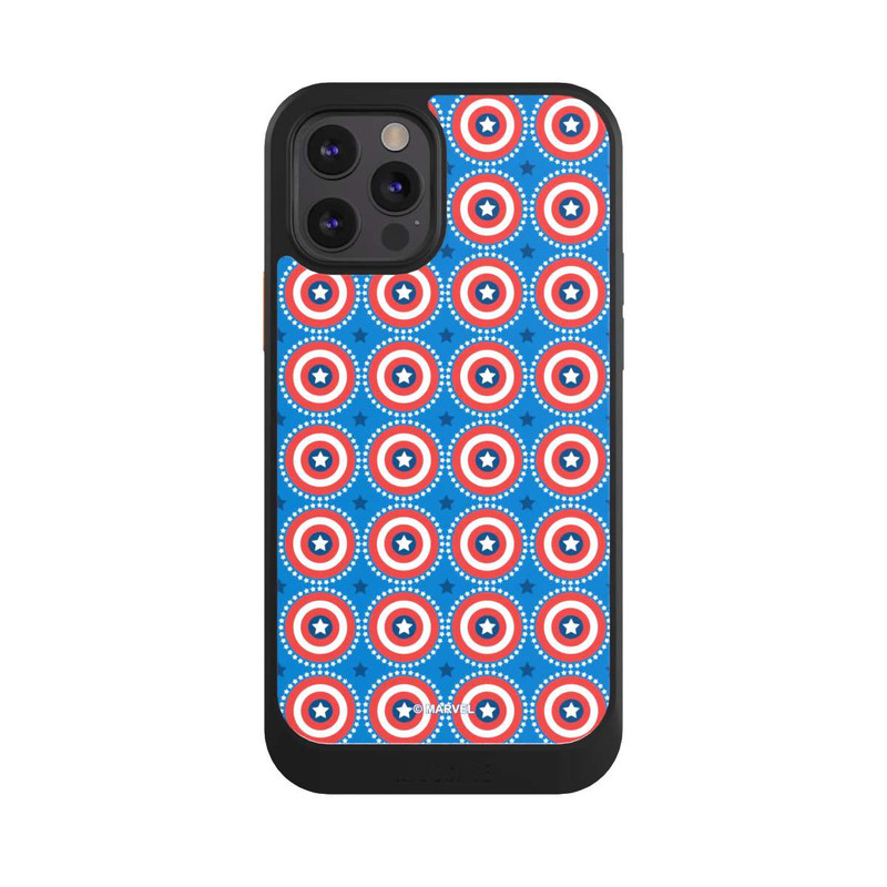 iPhone 12 Pro NIVOcore Captain American Shield Pattern