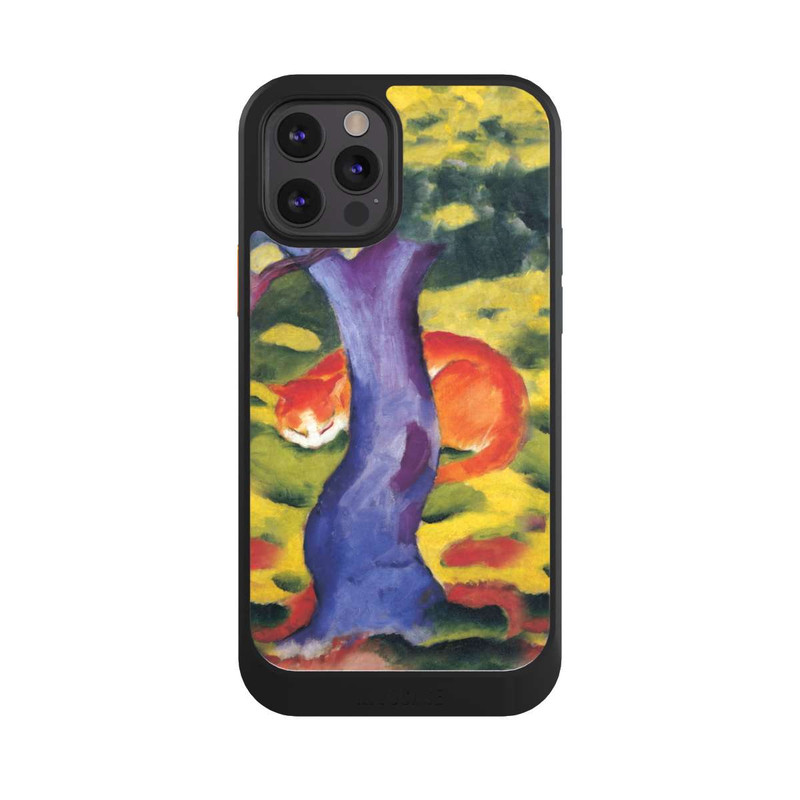 iPhone 12 Pro NIVOcore Cat Behind Tree by Franz Marc