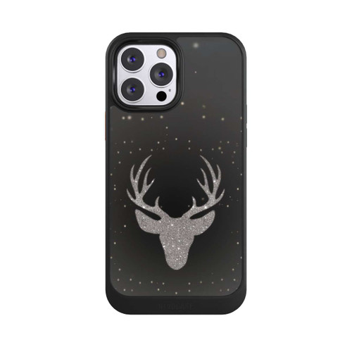 Apple iPhone 13 Pro Max NIVOcore Hirsch Glitzer Look