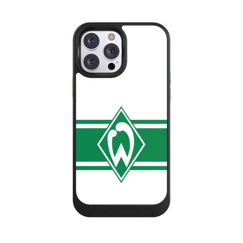 Apple iPhone 13 Pro Max NIVOcore Werder Stripes White