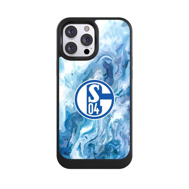 iPhone 13 Pro Max NIVOcore Schalke 04 Flüssig Blau