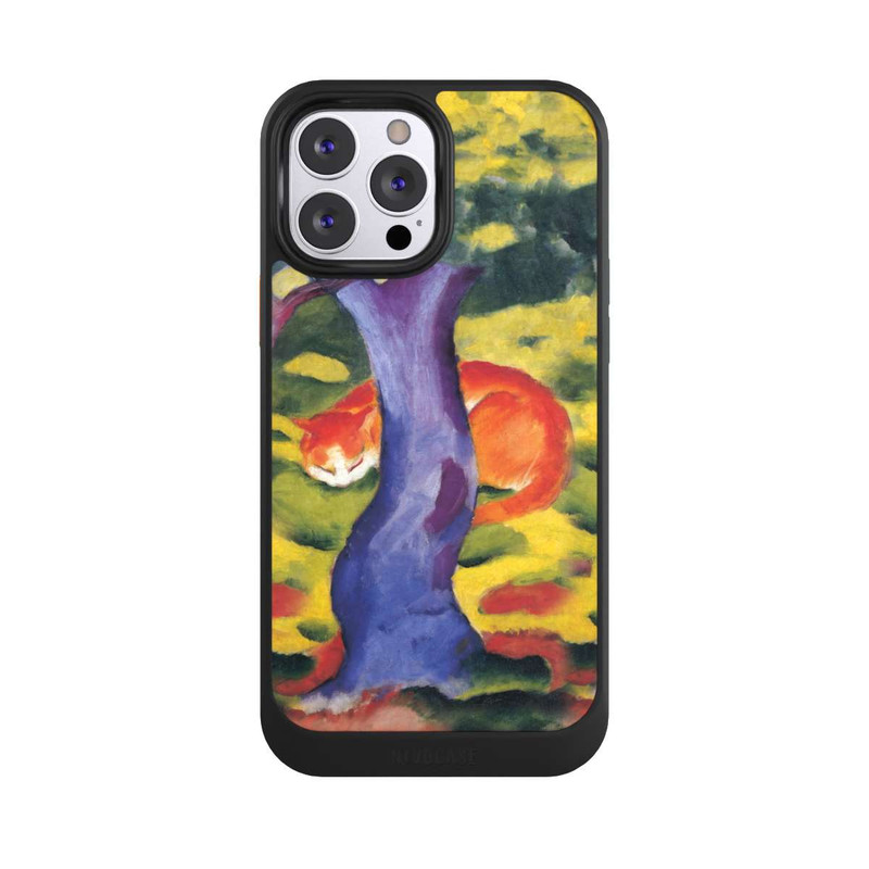 iPhone 13 Pro Max NIVOcore Katze hinter Einem Baum von Franz Marc