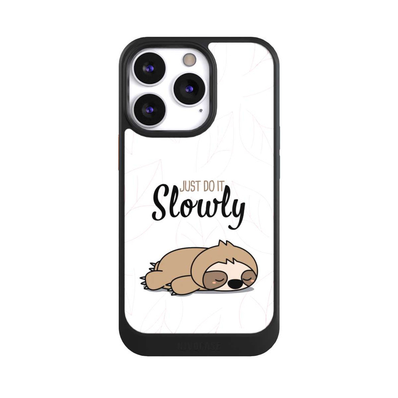 iPhone 13 Pro NIVOcore Just Do It Slowly Paresseux