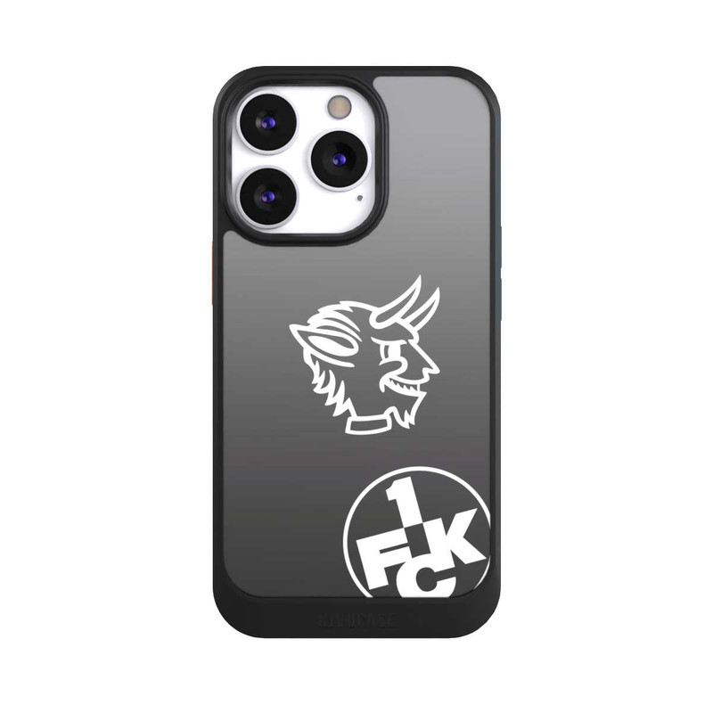 iPhone 13 Pro NIVOcore Teufelskopf FCK auf Schwarz