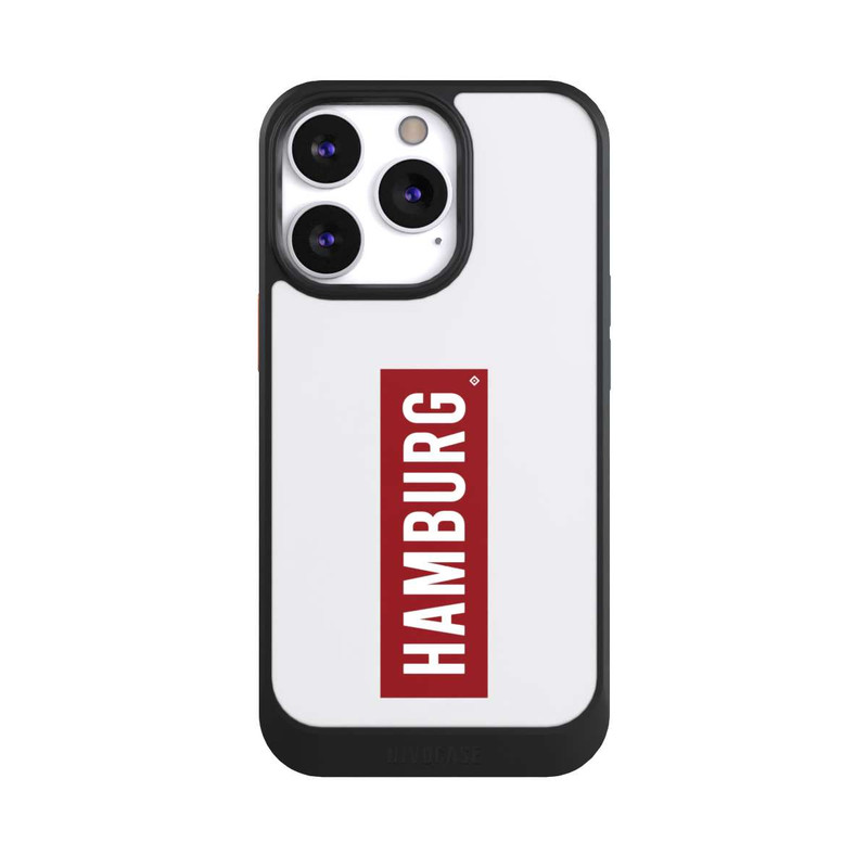 iPhone 13 Pro NIVOcore HSV Hambourg rouge et blanc
