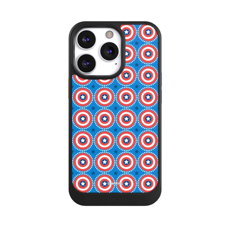 iPhone 13 Pro NIVOcore Captain American Shield Pattern