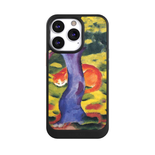 Apple iPhone 13 Pro NIVOcore Cat Behind Tree by Franz Marc