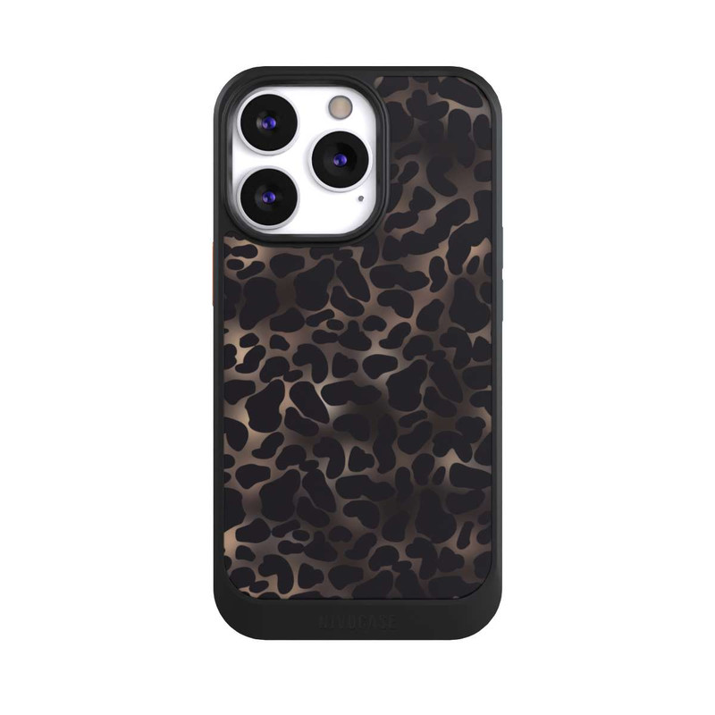 iPhone 13 Pro NIVOcore Leo-Muster dunkel