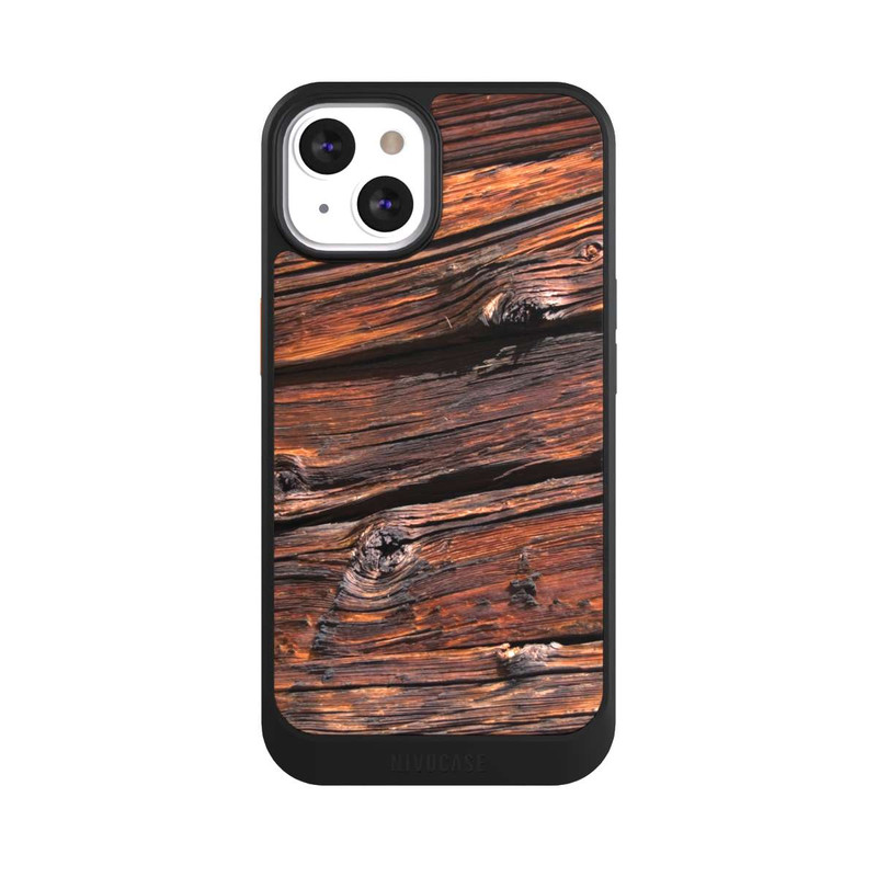 iPhone 13 NIVOcore Weathered Wooden Plank
