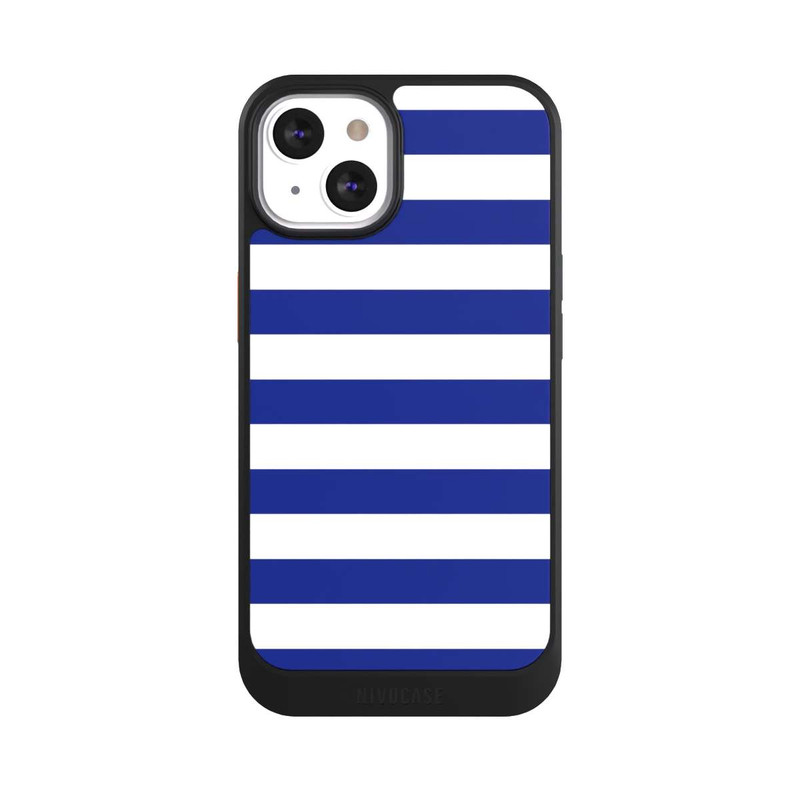 iPhone 13 NIVOcore Sailorstripes Blau