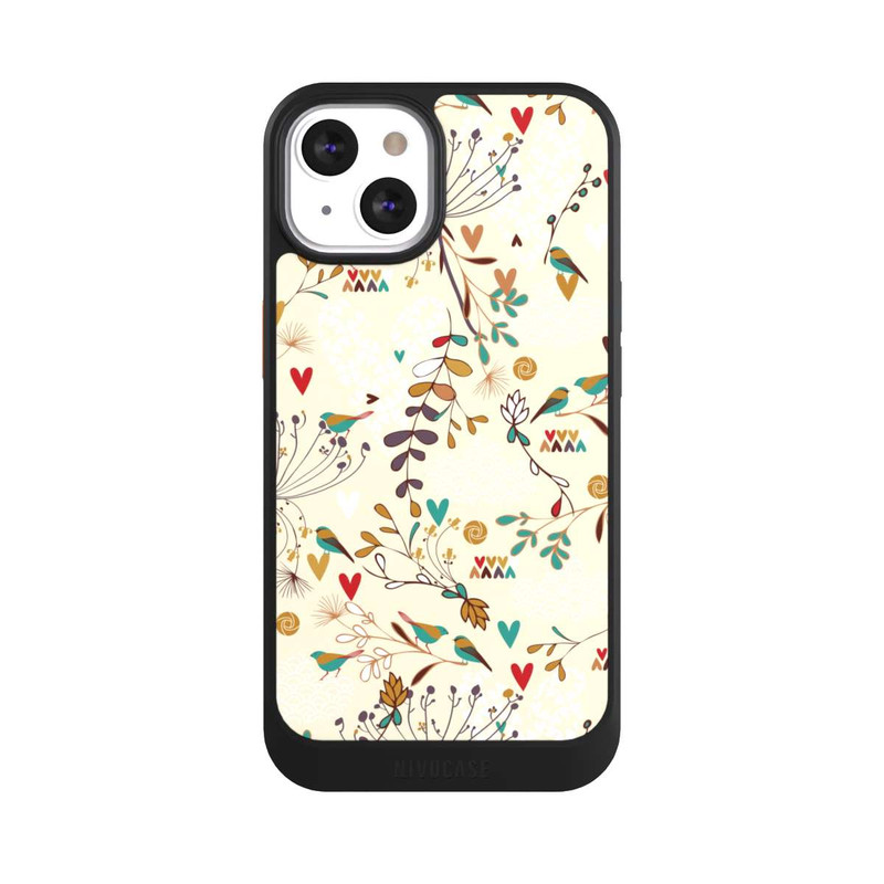 iPhone 13 NIVOcore Fleurs Sauvages Dessinées