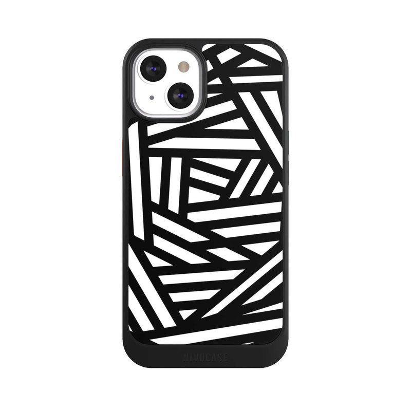 iPhone 13 NIVOcore Einfach schwarz und weiß1