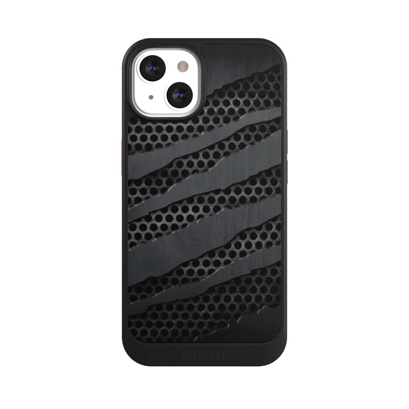 iPhone 13 NIVOcore Grey Metal Scratches
