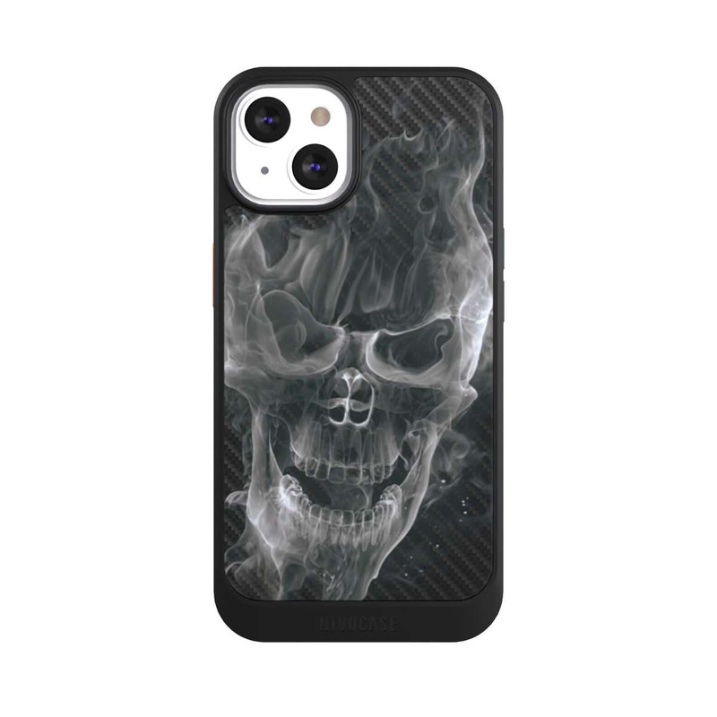 iPhone 13 NIVOcore Smoke Skull Carbon
