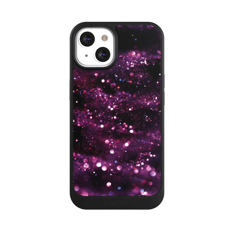 iPhone 13 NIVOcore Lilac Sparkles Look