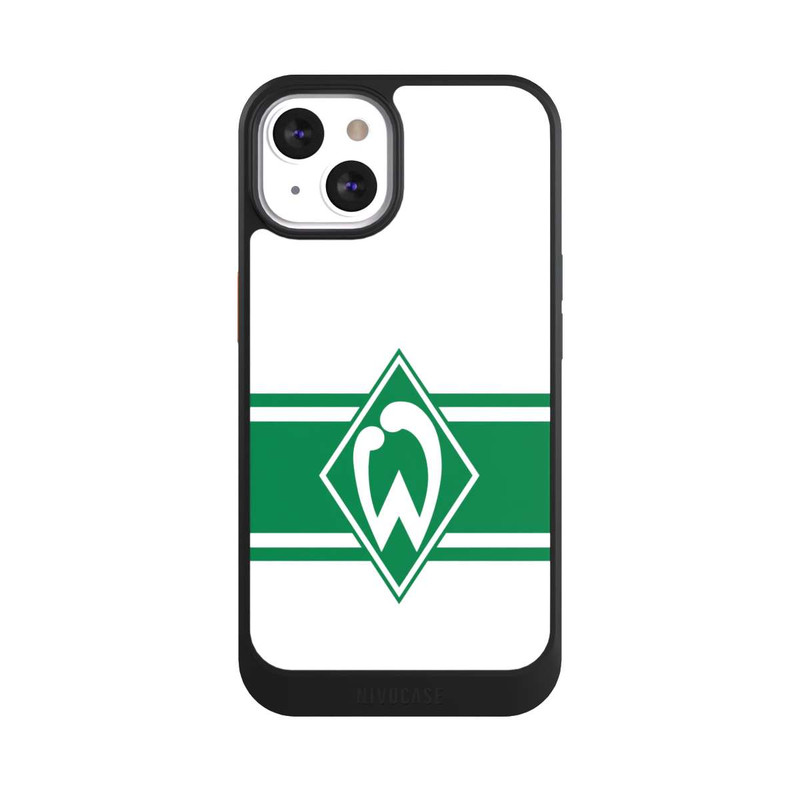 iPhone 13 NIVOcore Werder Stripes White