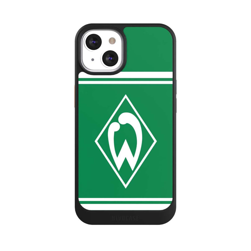 iPhone 13 NIVOcore Werder Stripes Green