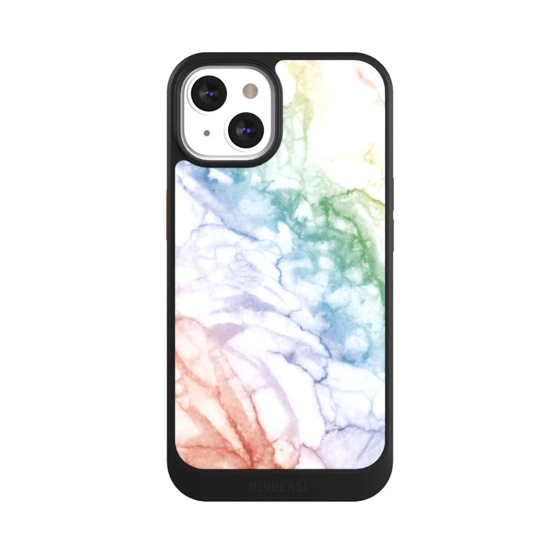 iPhone 13 NIVOcore Marbre Arc-En-Ciel